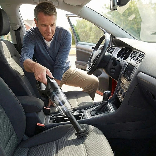 Aspirateur Voiture Sans Fil Puissant – Compact, Léger et Rechargeable